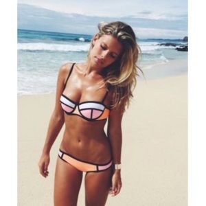 Triangl Poppy Peach Soda Bikini